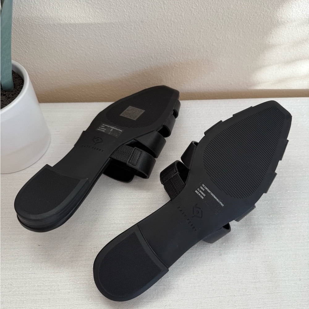 Katy Perry Collections Black Fisherman Mules - Picture 9 of 9